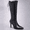 Bota Feminina Social Cano Alto Bico Fino Couro Legítimo