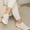 Tênis Slip On Couro Premium Plume Natural 1004