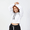 Cropped Moletom Feminino Branco