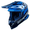 Capacete Asw Fusion 2.0 Blade Lançamento Trilha Motocross Azul Brilhante