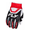 Luva De Trilha Motocross Off Road Ciclismo Fly F-16 Touch Vermelho Preto Branco