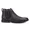Botina em Couro Masculina Latego Surrado Preto