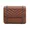 Bolsa Jade Com Alça de Corrente e Repartições Marrom