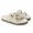 Papete Feminina Beatriz Sola Baixa Duas Tiras Off White