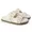 Papete Feminina Aurora Sola Baixa Off White