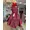 Vestido Thailla xadrez natalino 