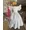 vestido Mell xadrez bege