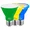 LAMPADA LED PAR20 COLOR 6W E27 127V KIAN