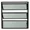 BASCULANTE PRETO COM 2 ARTICULAÇÕES DE VIDRO LISO 60x80cm LÍDER 