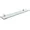 PRATELEIRA 20X40 DE VIDRO RETO INCOLOR 8MM COM SUPORTE CROMADO - PRAT-K