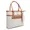 Bolsa Feminina Estilo Sacola Grande De Ombro estampada Branca - Gouveia Costa 