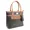 Bolsa Feminina Estilo Sacola Grande De Ombro estampada Preta - Gouveia Costa 