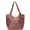Bolsa Feminina Mônaco Estilo Sacola Grande De Ombro Croco Marrom - Gouveia Costa