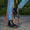 Bota casual em couro Silver Preto