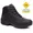 Bota coturno de segurança EPI´s em Couro ref. Enter Preto