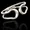 Bracelete Maxi Curves Zamac Prateado