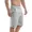 Bermuda Moletom Masculina Benellys Cinza Claro