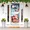 Capa De Porta Para Decoração Papai Noel Trenó Tecido Elástico 2.10x0.85m Painel de Porta 