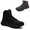 KIT 2 Botas Adventure em Couro Confortável Preto e Marrom