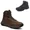KIT 2 Botas Adventure em Couro Confortável Petróleo e Preto