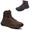 KIT 2 Botas Adventure em Couro Confortável Petróleo e Marrom