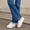 Tênis Slip On Couro Premium Confort Branco 1200