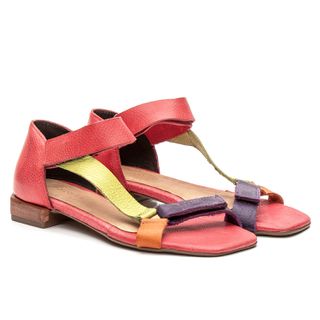 Sandália Melanie Tropical - Arco íris Shoes | Sapatos Femininos Alternativos