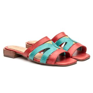 Sandália Emma Tropical - Arco íris Shoes | Sapatos Femininos Alternativos