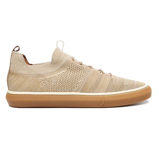 Sneaker Knit Laced Bege - JEF