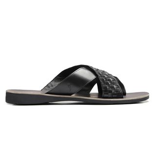 Sandália Masculina Pull Up Tresse Preto - JEF