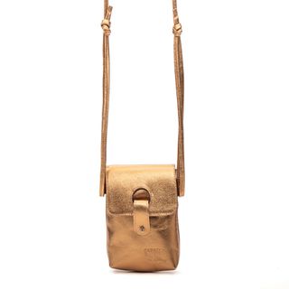 Bolsa Porta Celular RetrÔ - Bronze - LIVRE