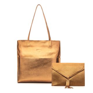 Bolsa RetrÔ - Bronze - DUPLA