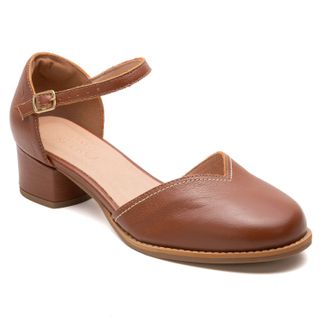 Sapato Boneca - Chocolate - EQUILÍBRIO 