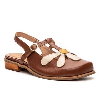 Sapatilha RetrÔ - Chocolate, Off White e Mostarda ...