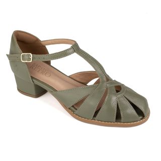 Sapato Feminino Boneca BROMÉLIA - Sálvia