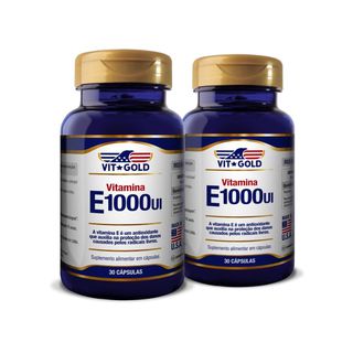 Vitamina E 1000UI Vigold KIT2x 30 cápsulas - 1585K... - Vitgold