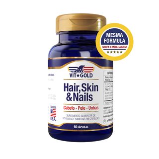 Hair, Skin and Nails (Cabelo, pele e unhas) Vitgol... - Vitgold