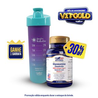 Glucosamina, Condroitina, MSM, Colágeno Vitgold 60... - Vitgold