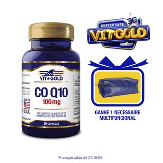 CoQ10 Coenzima Q10 100mg Vitgold 30 cápsulas - 153... - Vitgold