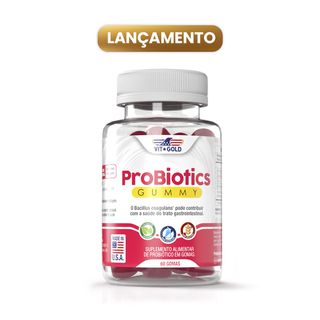 Gummies Probióticos Vitgold 60 gomas - 1827 - Vitgold