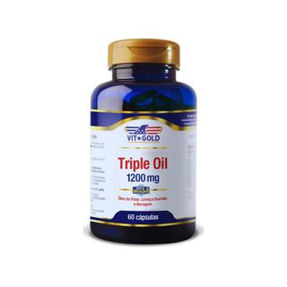 Triple Oil 1200 mg Omega Vitgold 60 caps. - 1516 - Vitgold