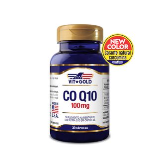 CoQ10 Coenzima Q10 100mg Vitgold 30 cápsulas - 153... - Vitgold