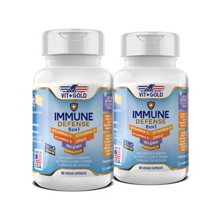 Multivitamínico Immune Defense e Própolis Vitgold ... - Vitgold