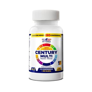 Multivitamínico Century Multi Vitgold 130 + 20 com... - Vitgold