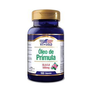 Óleo de Prímula GLA/LA 500 mg Vitgold 100 cápsulas... - Vitgold