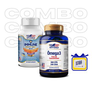 Multivitamínico Immune Defense com Própolis Vitgol... - Vitgold