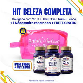 Kit Beleza Completa + Brinde + Frete Grátis - 1589... - Vitgold