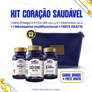 Kit Coração Saudável + Brinde + Frete Grátis - 158... - Vitgold