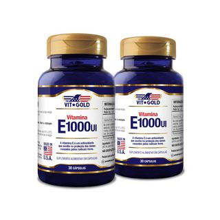 Vitamina E 1000UI Vigold KIT2x 30 cápsulas - 1585K... - Vitgold