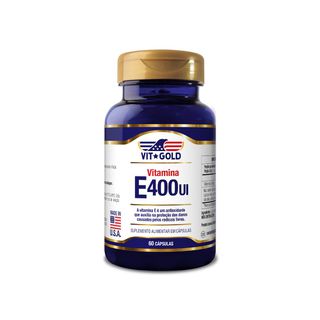 Vitamina E 400 UI Vitgold 60 cápsulas - 1530 - Vitgold